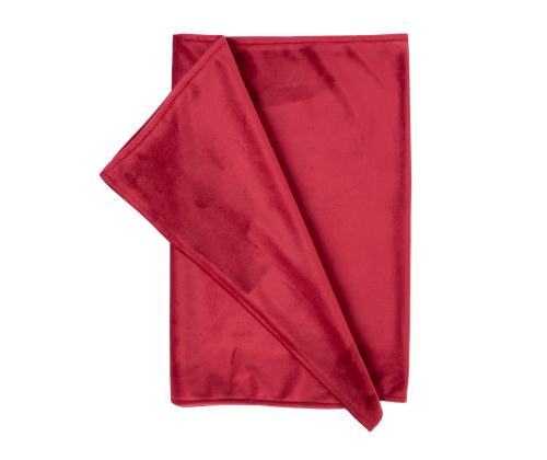 Linik VELVET 43x116cm, bordoo, 100% polüester, kangas 318