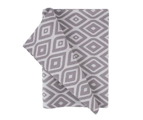 Linik HOLLY OUTDOOR 43x116cm, hallid rombid, 100% akrüül, kangas 351