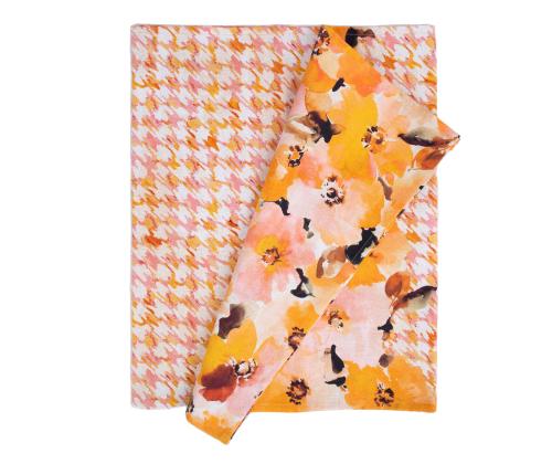 Linik CASILDA 50x136cm, lilled, 100% puuvill, kangas 363