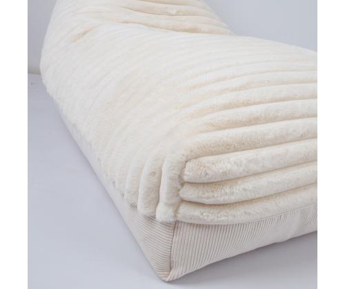 Kott tool FJORD 130x80x20/70cm, valge