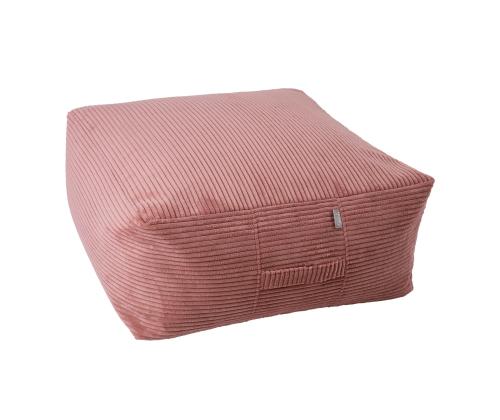 Tumba HYPER, 80x80cm, h30cm, roosa, 100% polüester, kangas 390