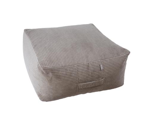 Tumba HYPER, 80x80cm, h30cm, hall, 100% polüester, kangas 393