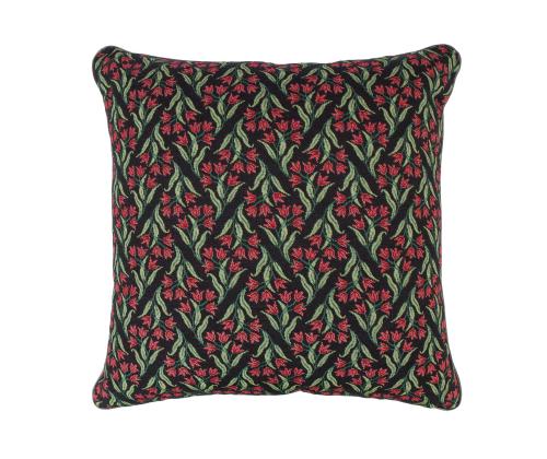 Padi HOLLY 45x45cm rullkant, folkloor tume, kangas 400