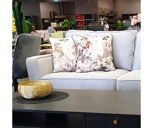 Padi HOLLY 45x45cm, roosad pojengid