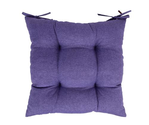 Toolipadi LONETA 40x40cm, lilla, 50% puuvill, 50% polüester, kangas 483