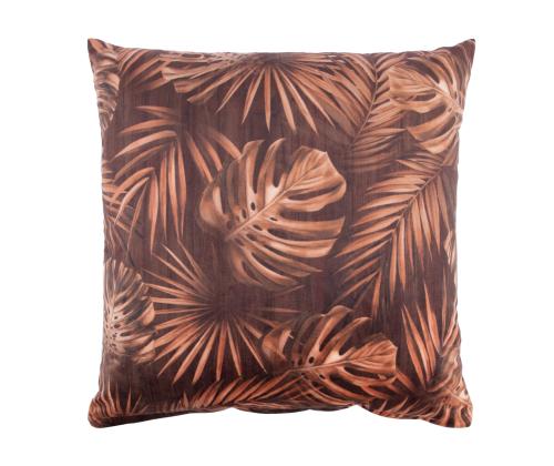 Padi HOLLY 45x45cm lukuga, džunglitaimede lehed, 100% polüester, kangas 347