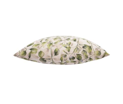 Padi HOLLY 45x45cm lukuga, papli lehed, kangas 80% puuvill, 20% polüester, kangas 352