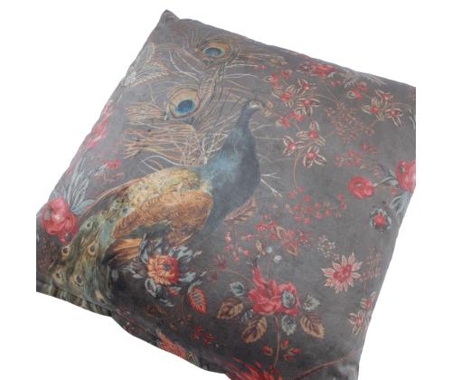 Padi HOLLY 45x45cm lukuga, India roos, 100% polüester, kangas 397