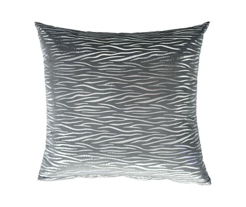 Padi GLORY 45x45cm lukuga, hõbedased jooned, 100% polüester, kangas 408