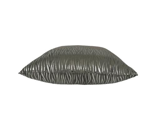 Padi GLORY 45x45cm lukuga, hõbedased jooned, 100% polüester, kangas 408
