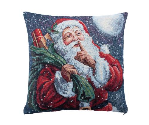 Padi WINTER 45x45cm, lukuga, jõuluvana, kangas 50% puuvill, 50% polüester, kangas 456/316