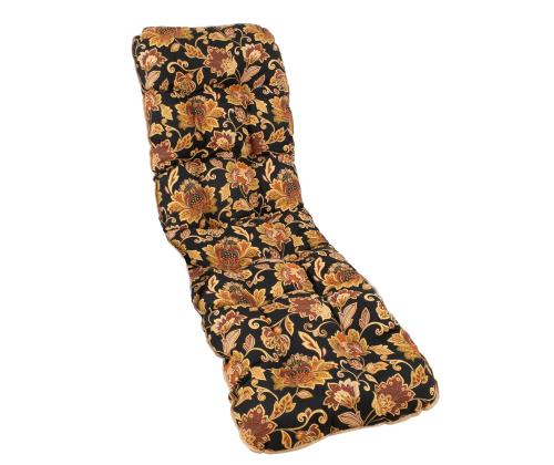 Toolikate BADEN-SUMMER 48x165cm, lilled mustal taustal, 100% polüester, kangas 380