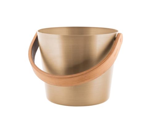 Saunaämber RENTO CHAMPAGNE, 5L, alumiinium/ bambus