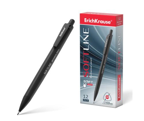 Mehaaniline harilik pliiats ERICH KRAUSE Softline 0,9mm HB