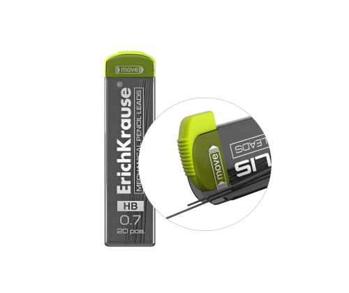 Mehaanilise pliiatsi südamik 0,7mm HB ERICH KRAUSE Megapolis