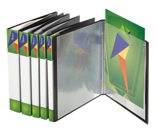 Menüükaaned 40 kiletaskuga must