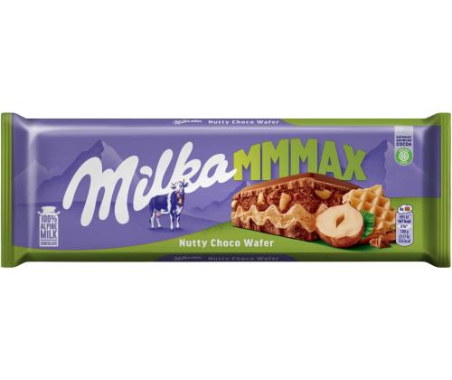 MILKA Piimašokolaad Nutty wafer 270g