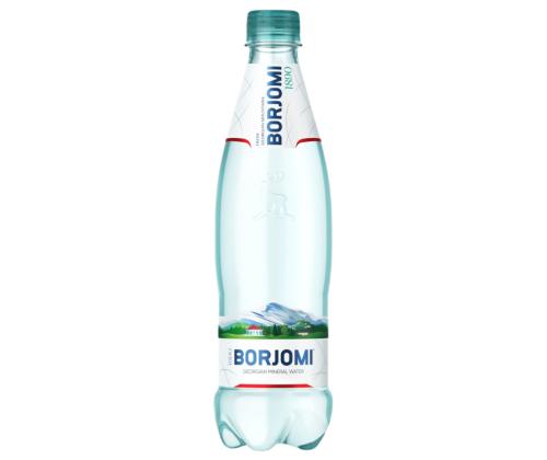 Mineraalvesi BORJOMI 0,5L karboniseeritud looduslik plastpudelis