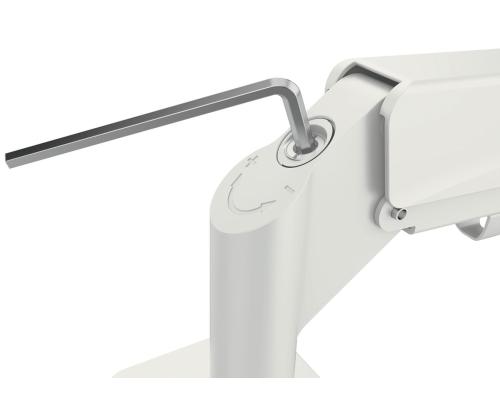 Monitor Arm Leitz Ergo SpaceSaving Single LGrey