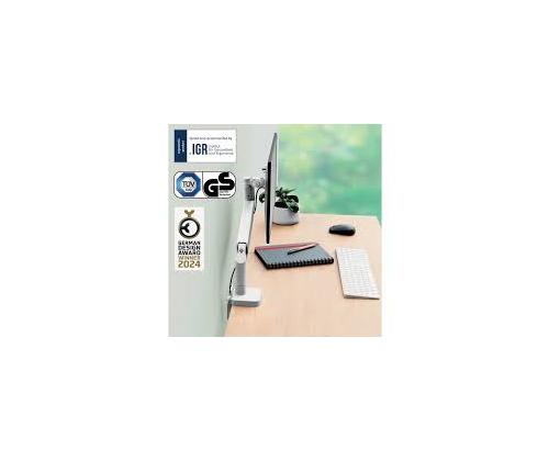 Monitor Arm Leitz Ergo SpaceSaving Single LGrey