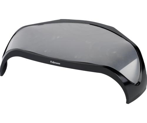 Monitorialus ergonoomiline FELLOWES Smart Suites must/hõbedane