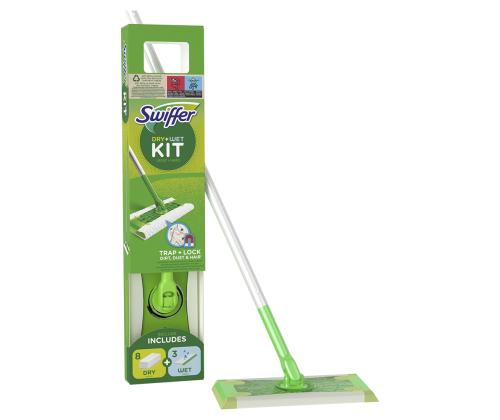 Mopi stardikomplekt SWIFFER Sweeper + 11 põrandalappi