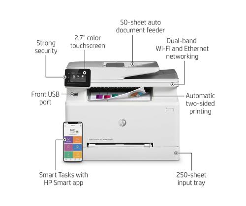 Multifunktsionaalne laserprinter HP Color LaserJet Pro MFP M283fdw
