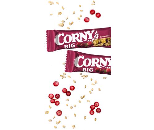 Müslibatoon CORNY BIG jõhvikatega 50g