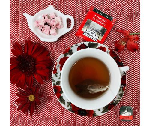 Must tee AHMAD, English Breakfast, 20tk ümbrikus