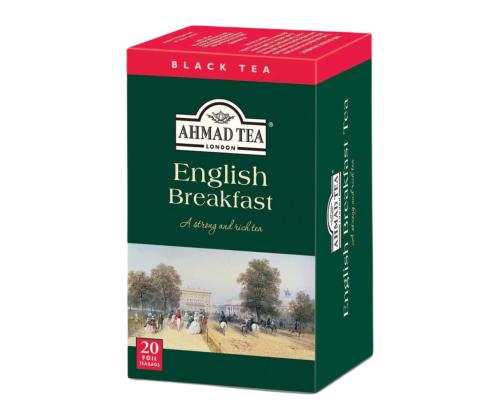 Must tee AHMAD English Breakfast 20tk ümbrikus