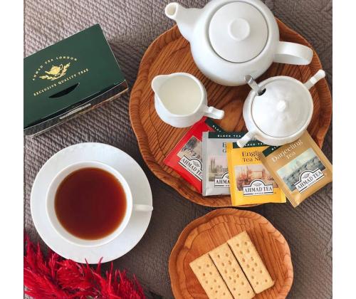 Must tee AHMAD, Klassikaline valik 20tk ümbrikus