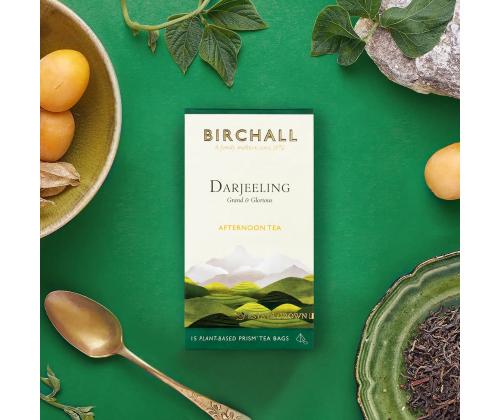 Must tee BIRCHALL Darjeeling Aftenoon 15 püramiidpakki