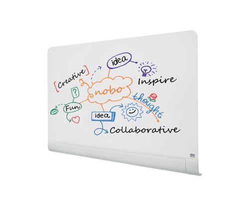 Klaastahvel-magnettahvel NOBO Impression Pro Rounded