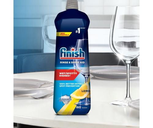 Nõudepesumasina loputusvedelik FINISH Max Lemon, 800ml