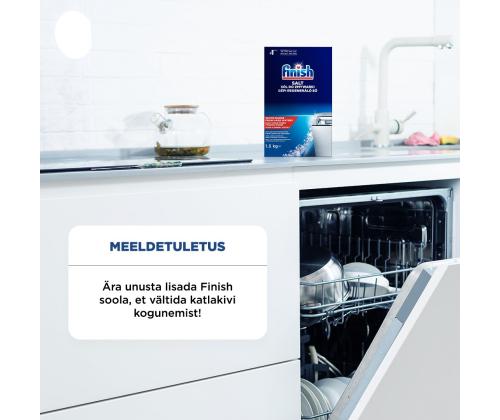 Nõudepesumasina sool FINISH 1.5kg