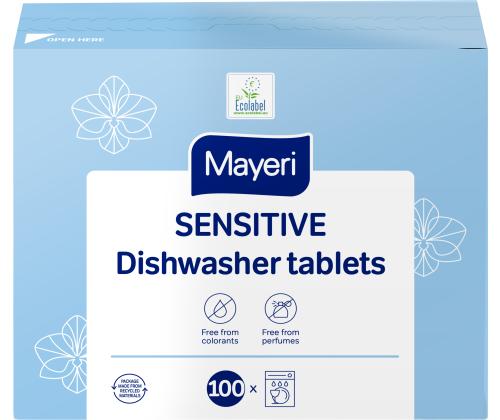 Nõudepesumasina tabletid MAYERI Sensitive, 100tk