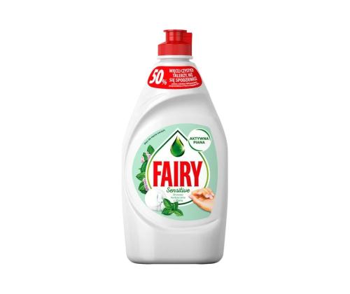Nõudepesuvahend FAIRY Sensitive Teatree & Mint 450ml