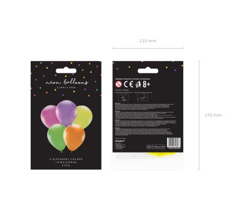 Õhupallid PARTYDECO 5tk