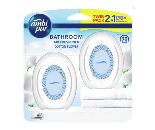 Õhuvärskendaja AMBI PUR Merlion Cotton Flower 2x7,5ml