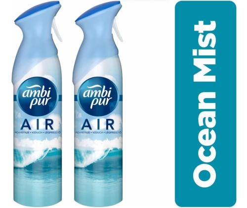 Õhuvärskendaja AMBI PUR Ocean 300ml 2tk pakis