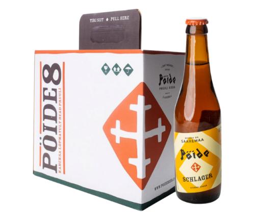 õlu PÖIDE Schlager 5,2% 33cl 8tk kastis