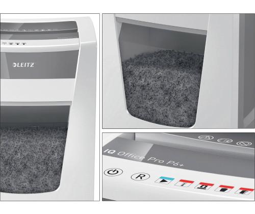 Paberipurustaja 5 lehte LEITZ IQ Office Pro P6+