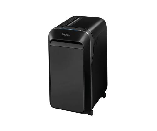 Paberipurustaja FELLOWES LX221 20 lehte must korpus (mikro tükid)