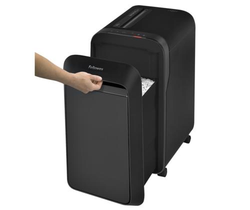 Paberipurustaja FELLOWES LX221 20 lehte must korpus (mikro tükid)
