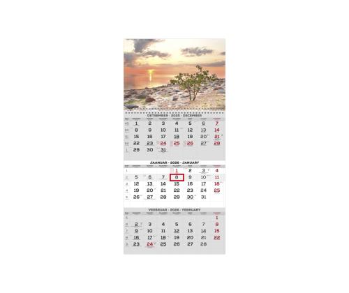 Seinakalender TRIO eesti-inglise nr.5 2911200005