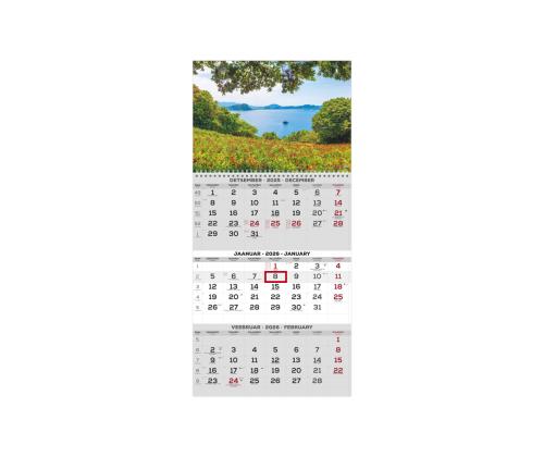 Seinakalender TRIO eesti-inglise nr.10 2911200010