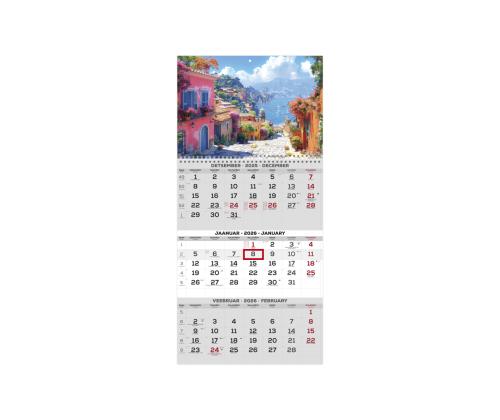 Seinakalender TRIO eesti-inglise nr.34 2911200034