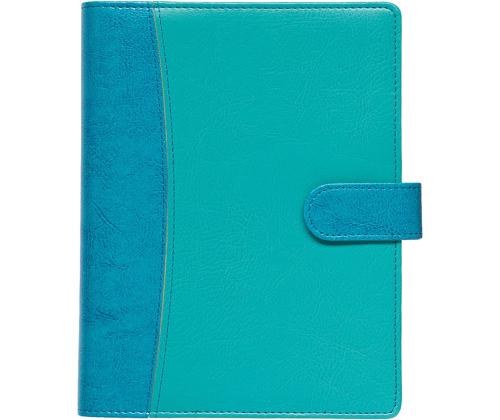 Raamatkalender Boss A5 Nädal horisontaal, spiraalköide, LUX kaaned (TÜRKIIS) 00042/40106