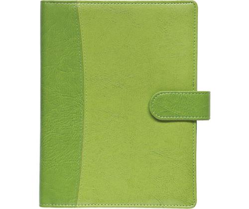 Raamatkalender Boss A5 Nädal horisontaal, spiraalköide, LUX kaaned (OLIIVROHELINE) 00042/40105