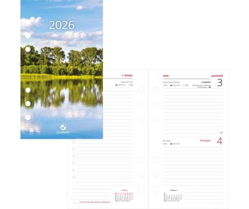 Kalendrisisu Compact A6 PÄEV Sulemees 00602